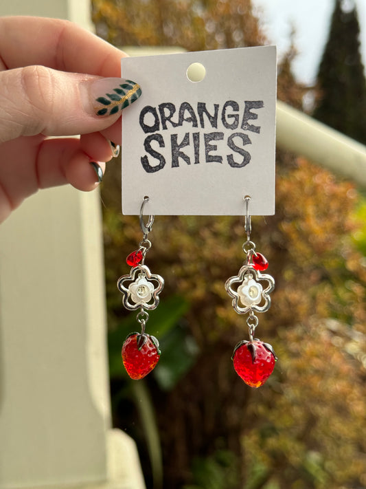 Strawberry Jam Earrings